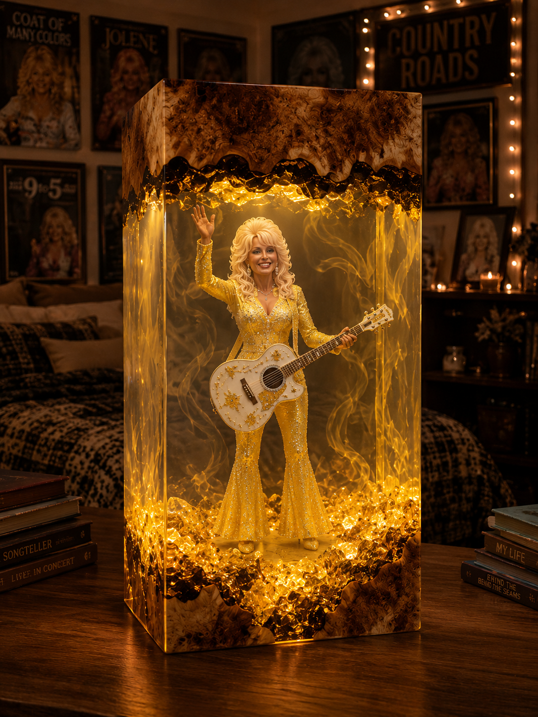 Dolly Resin Lamp