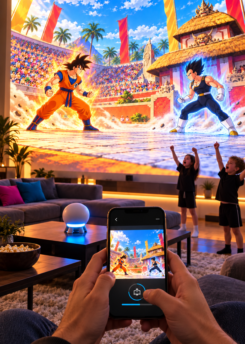 DBZ Room Projector