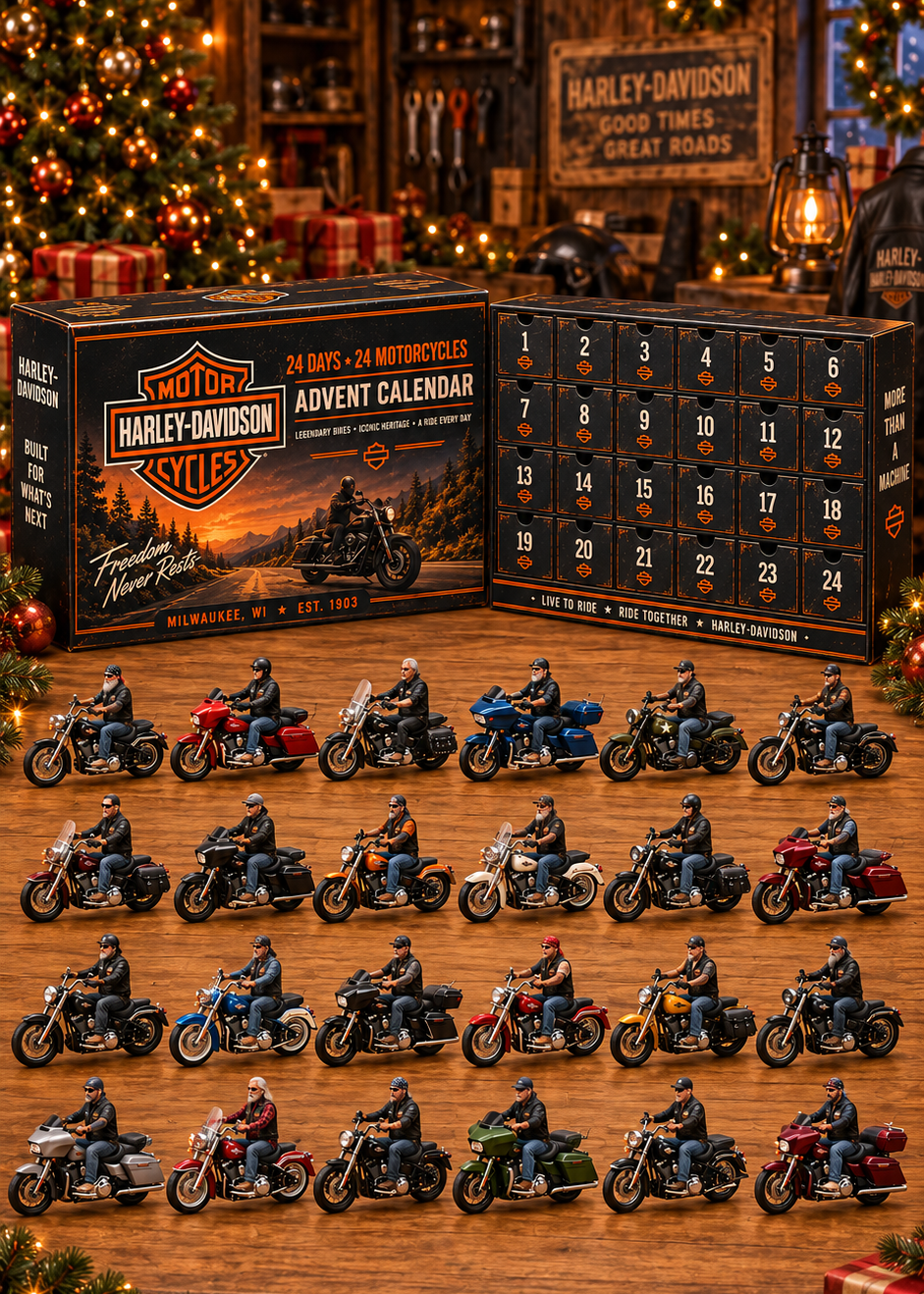 Harley Davidson Advent Calendar