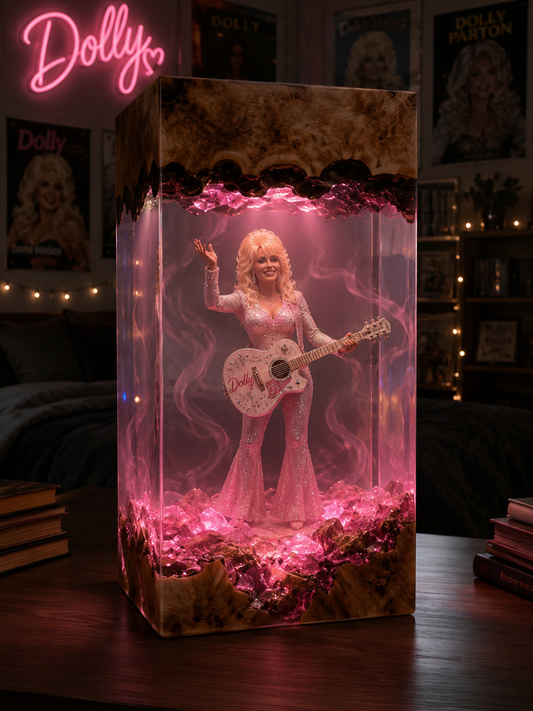 Dolly Resin Lamp