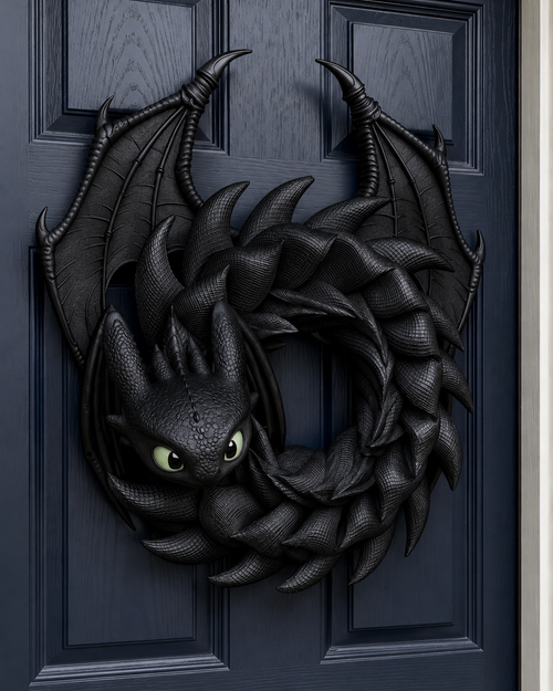 HTTYD Toothless Wreaths